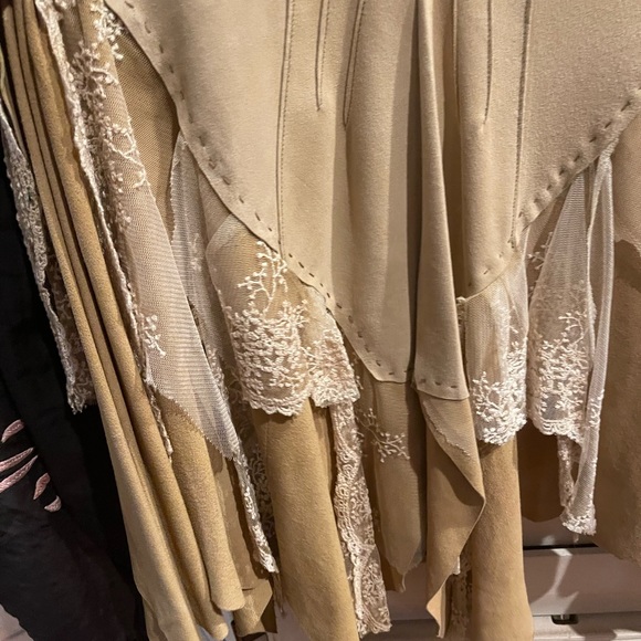 Free people storm warning lambskin jacket szS, New no tag - Picture 5 of 12